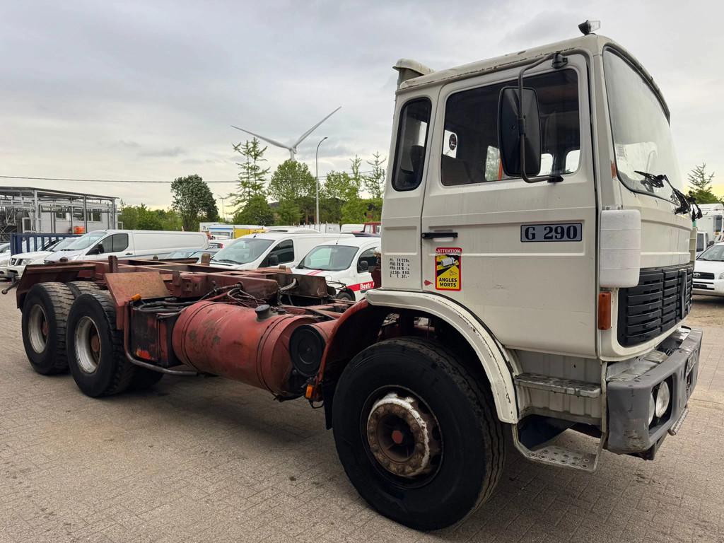 Renault G290 *6x4-6CULASSE-CAMION FRANCAIS* (bj 1986), Autos, Camions, Achat, Entreprise, Blanc, TVA déductible