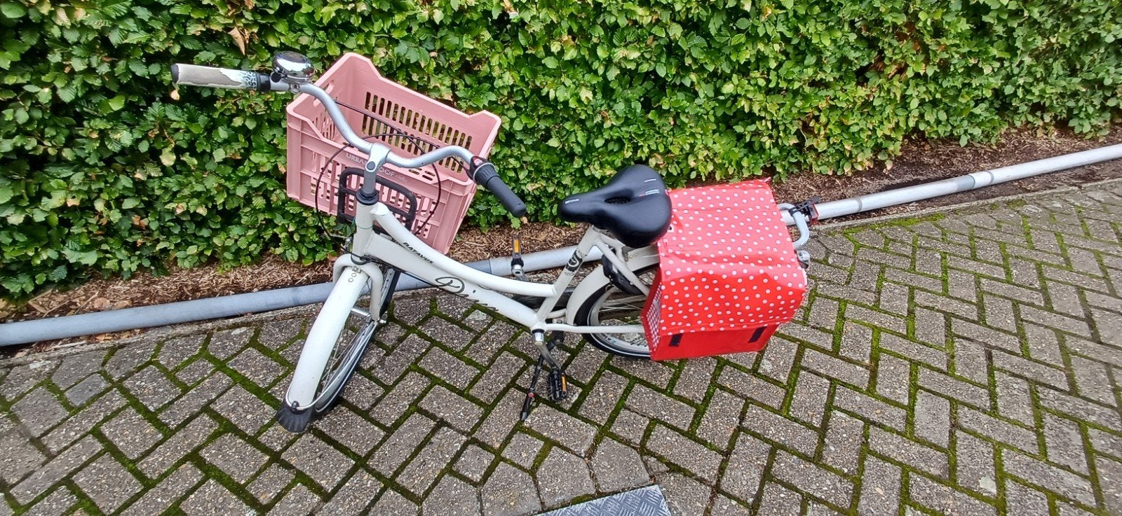 Meisjesfiets, Ophalen, Terugtraprem, 22 inch, Gebruikt