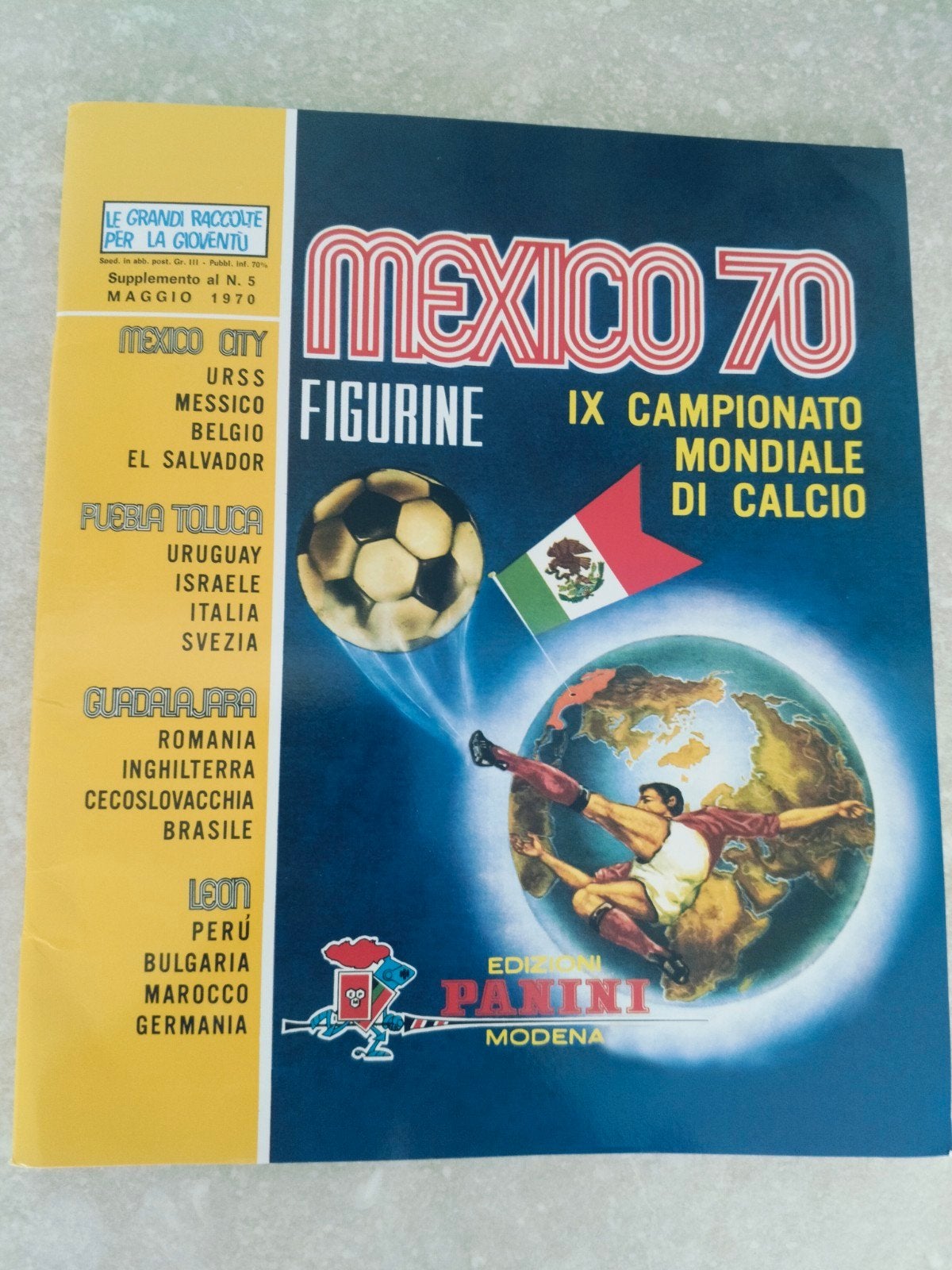 Panini album Mexico 70 Reprint, Enlèvement ou Envoi