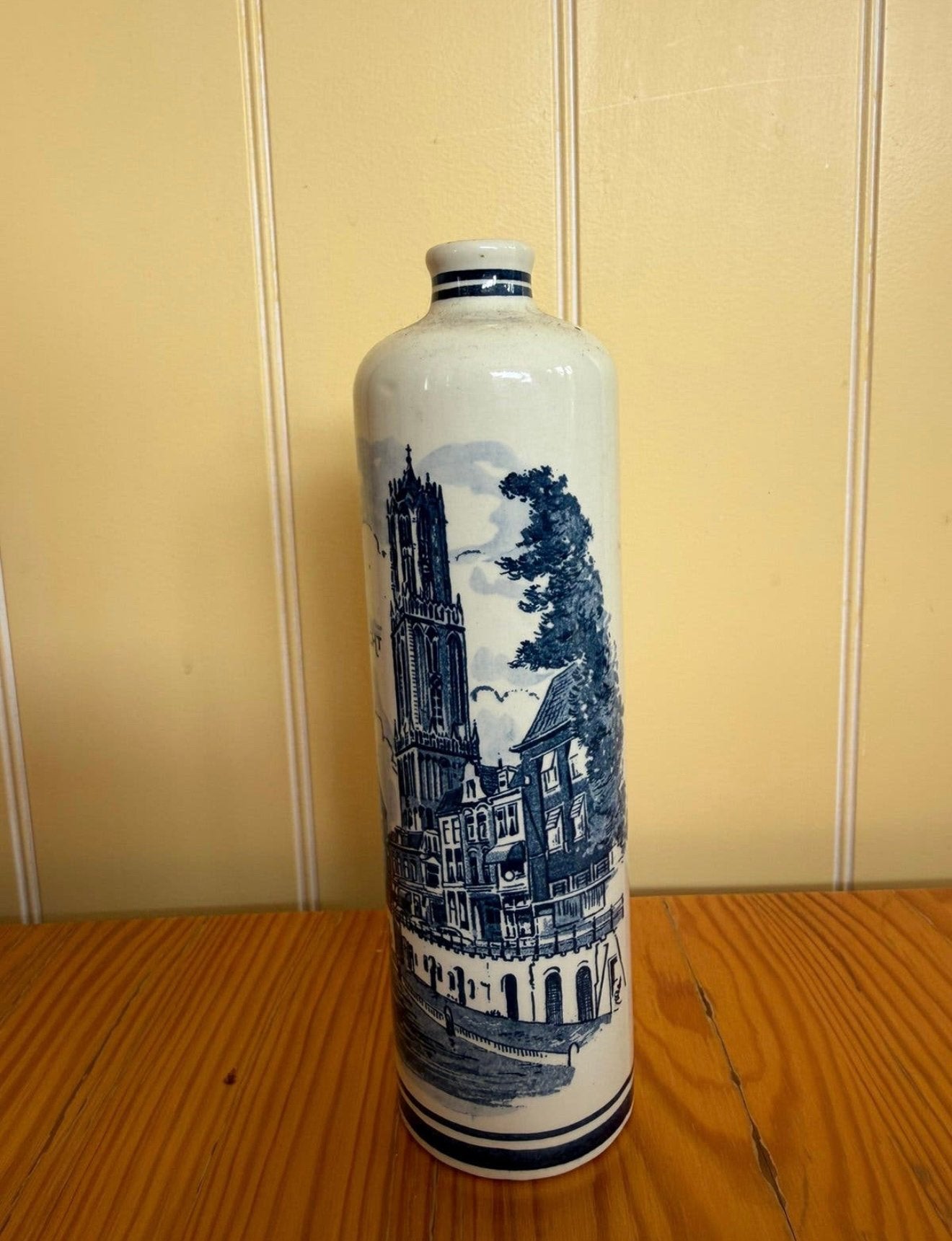Vintage JOTUN Delft Blue fles, Antiek en Kunst, Ophalen