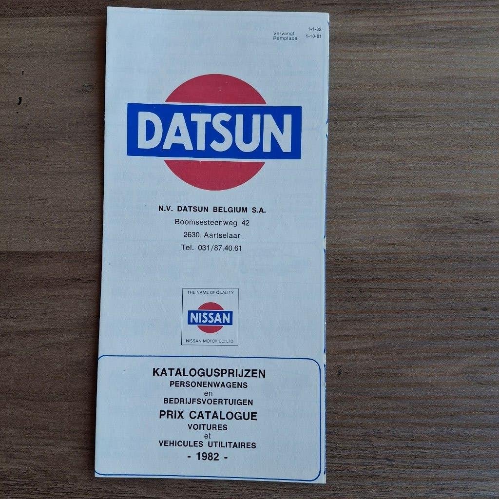DATSUN  GAMMA   1982, Ophalen of Verzenden, Nieuw, Overige merken