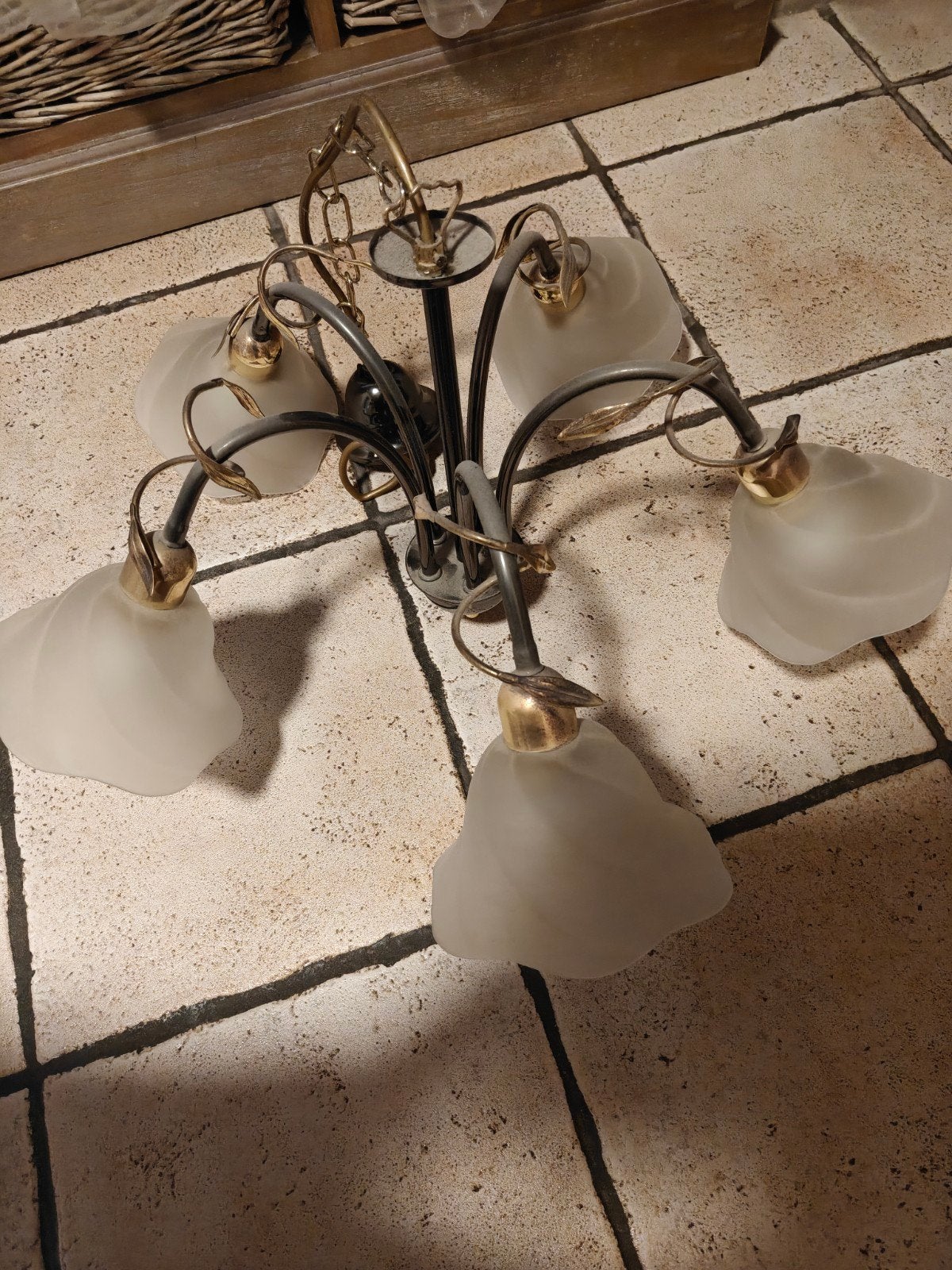 lusters te koop, Huis en Inrichting, Ophalen, Gebruikt, E27 (groot)