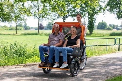 Van Raam Familiefiets Fietstaxi Foodtruck Bakfiets Cargobike, Ophalen, Gebruikt, 2 kinderen, Overige merken