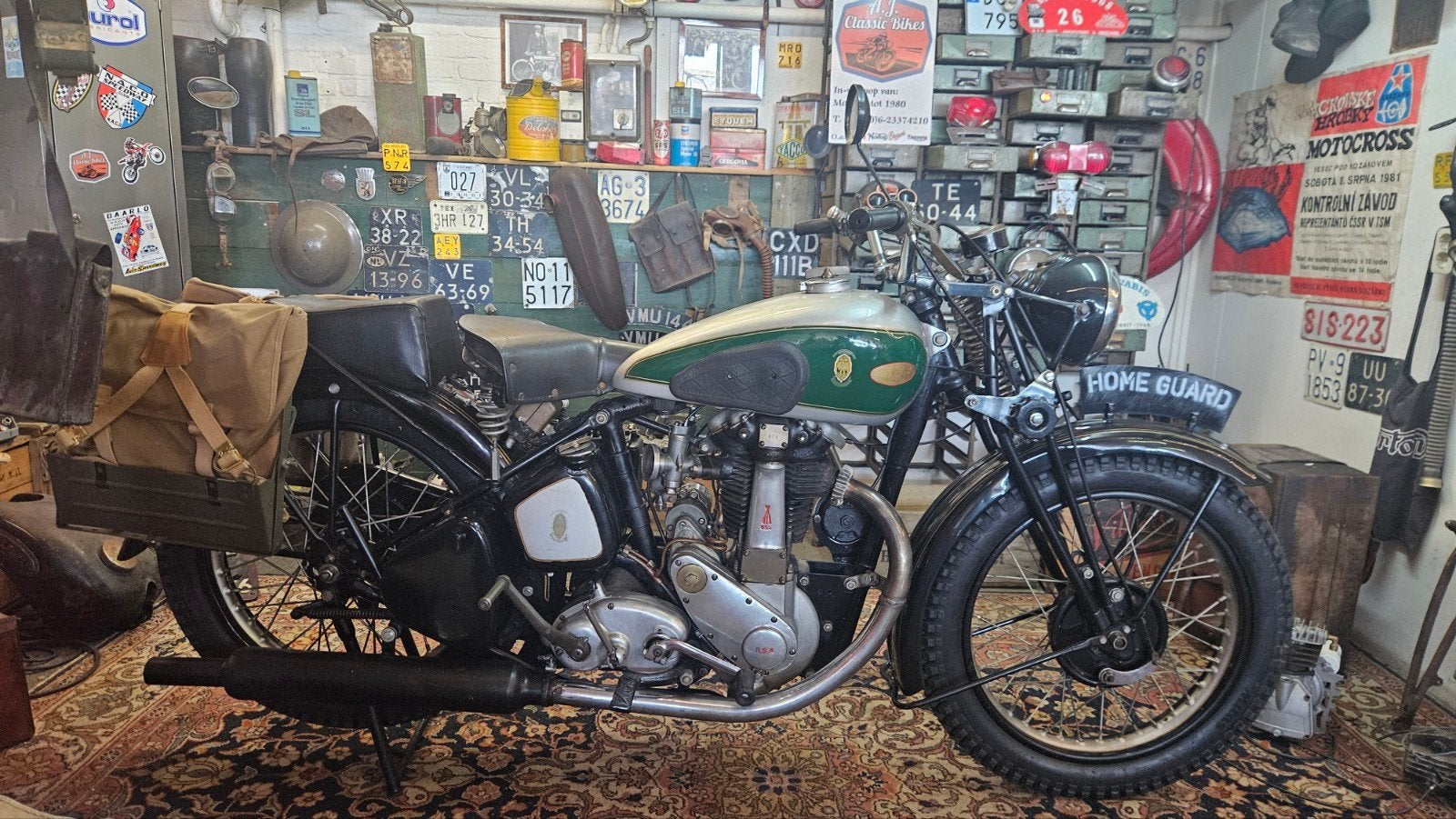Bsa M20 Ww2 1944, Motoren, Nieuw, 500 cc