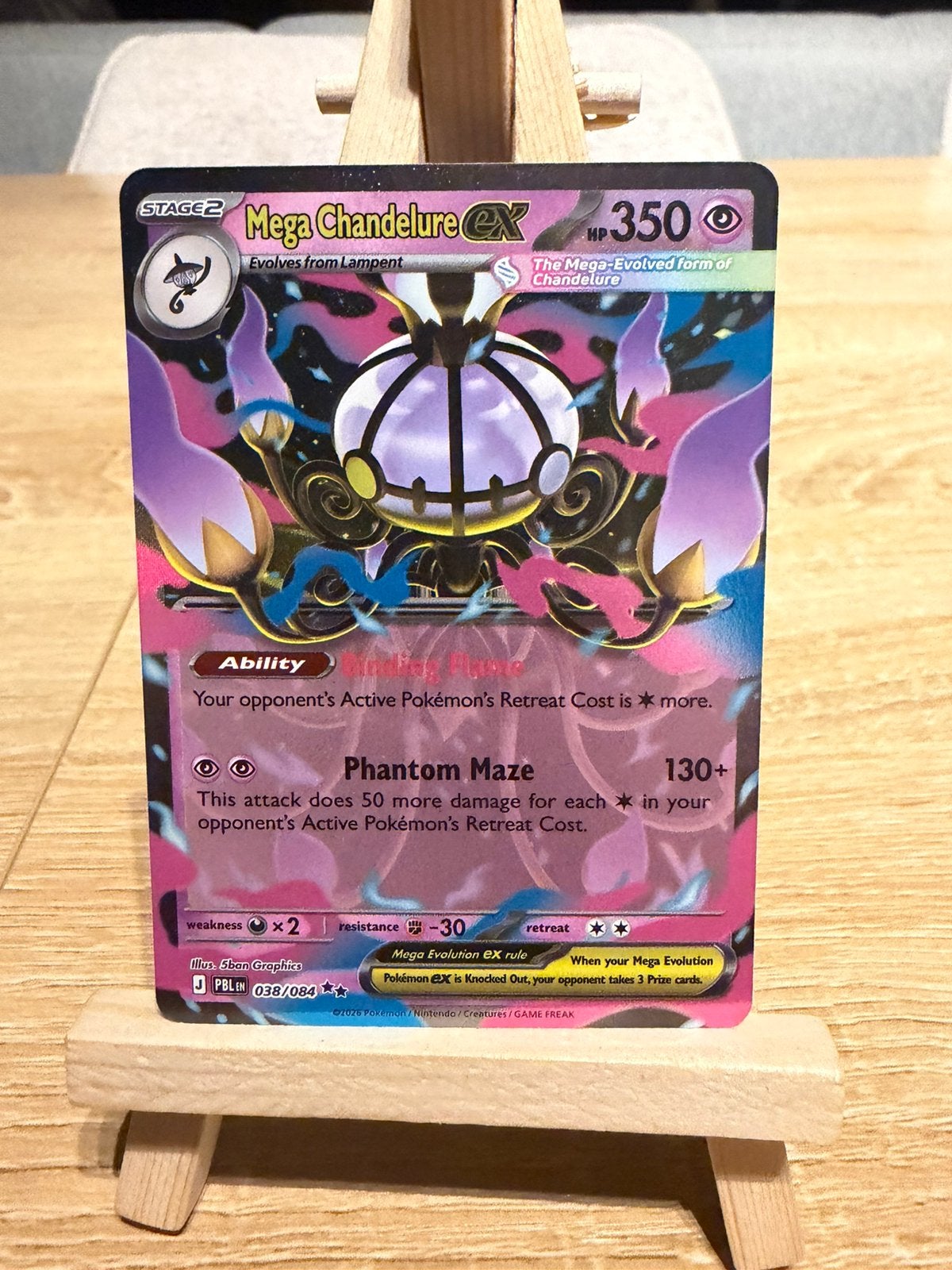 Mega chandelure ex (PBL 38), Ophalen of Verzenden, Zo goed als nieuw