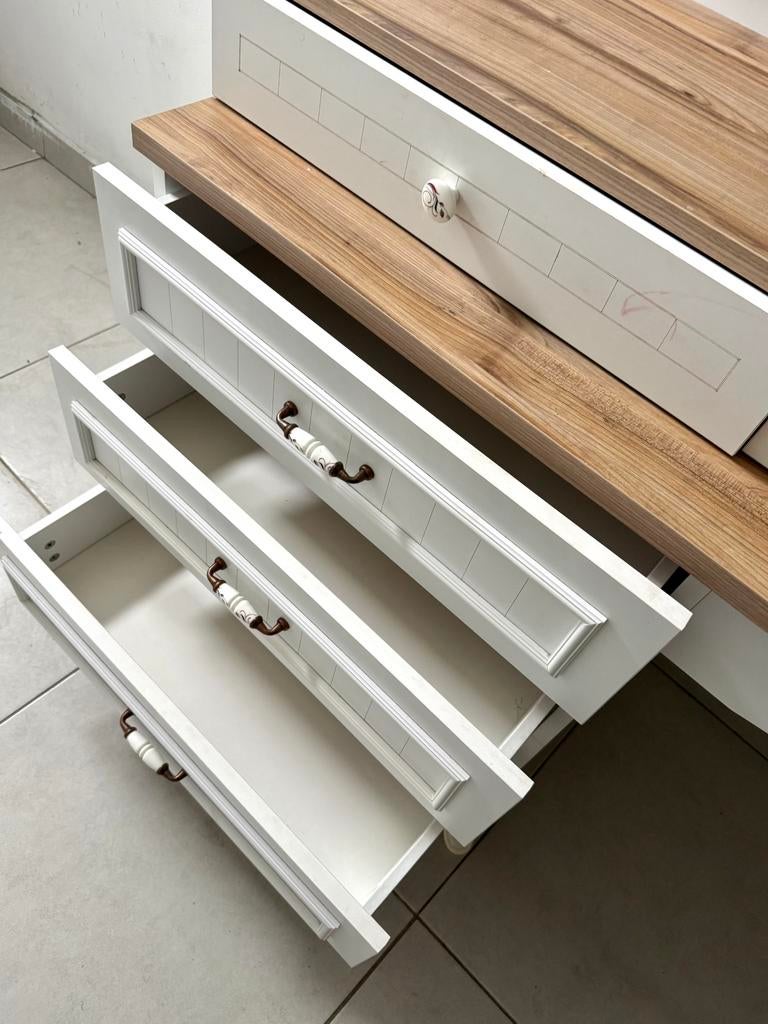 Make-up Tafel met Spiegel, Ophalen, Zo goed als nieuw