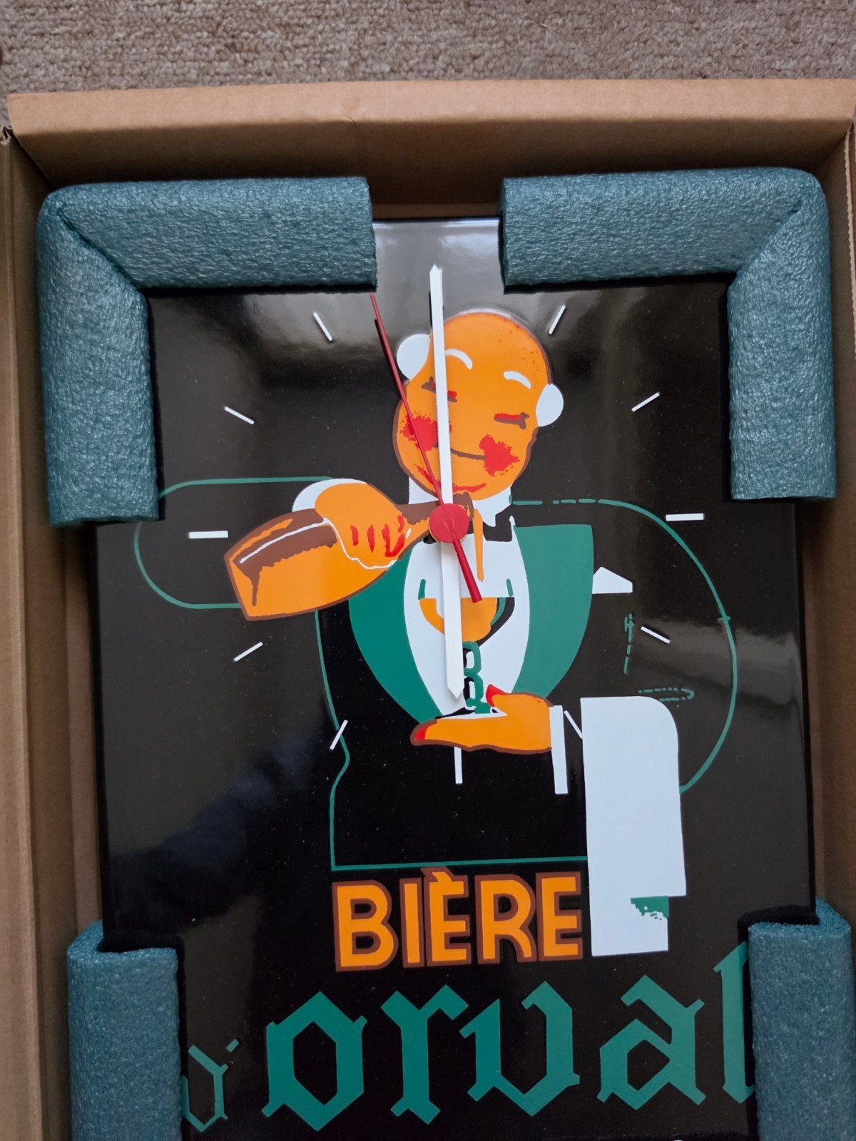 klok Orval, Verzamelen, Ophalen of Verzenden, Nieuw, Gebruiksvoorwerp