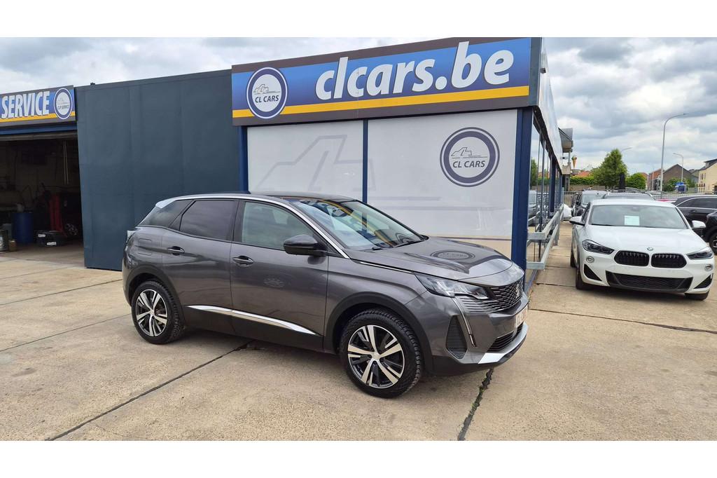 Peugeot 3008 1.2/Automaat/Allure/Navi/Camera/Cc/Bt/Alus/Trek, Argent ou Gris, Achat, Euro 6, Entreprise