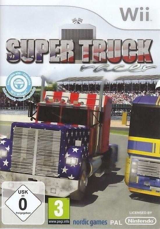 Super Truck Racer (zonder boekje), Games en Spelcomputers, Games | Nintendo Wii, Gebruikt, 1 speler, Racen en Vliegen, Ophalen of Verzenden