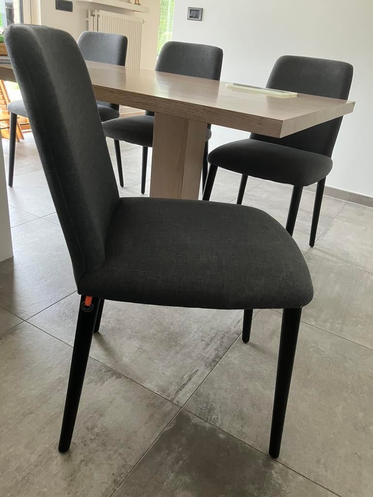 4 eetkamerstoelen Mobitec, Huis en Inrichting, Stoelen, Ophalen, Zo goed als nieuw