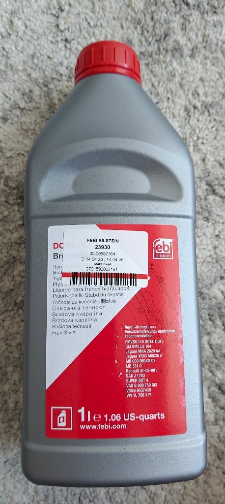 Remvloeistof FEBI BILSTEIN 23930, Ophalen, Ford
