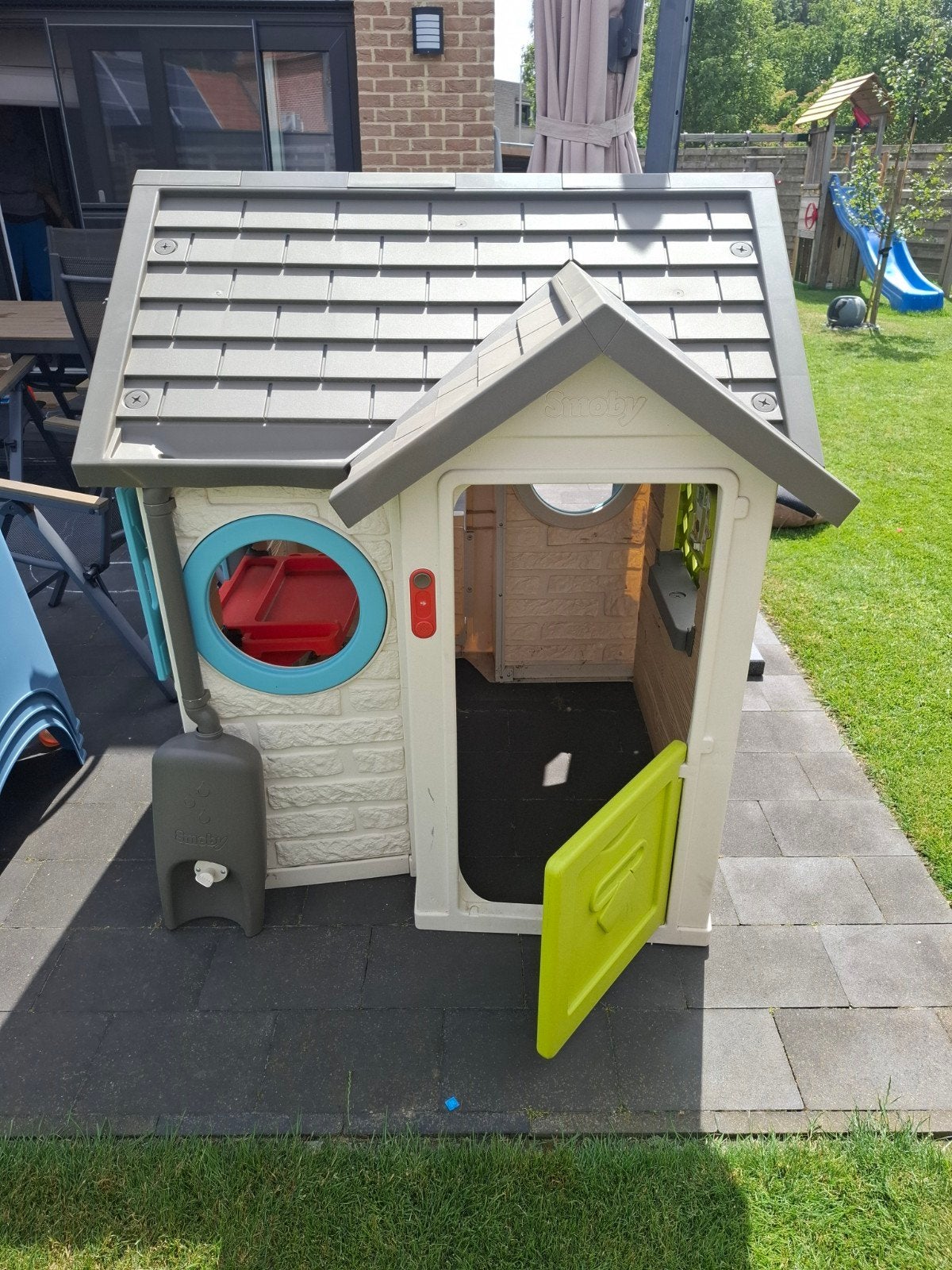 smoby garden speelhuisje, Ophalen, Gebruikt, Plastic