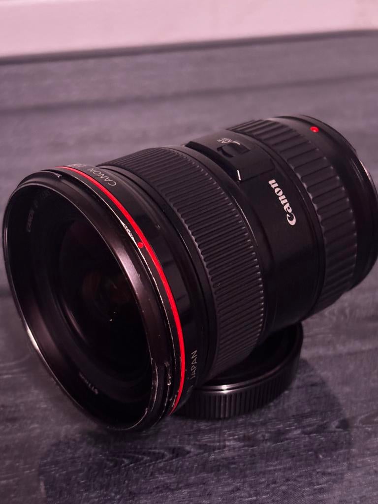 Canon EF 16-35mm f/2.8 L USM, Ophalen of Verzenden, Zo goed als nieuw, Zoom