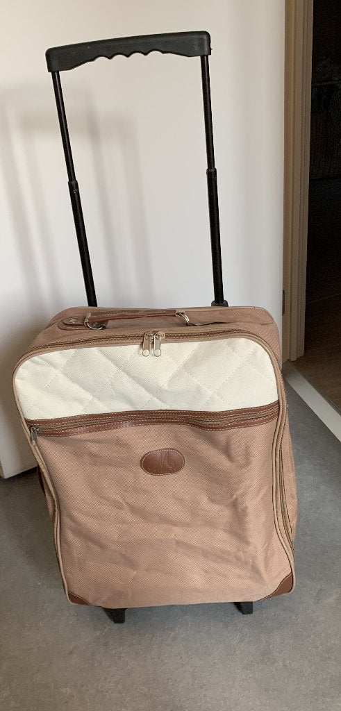 trolley handbagage schooltas, Ophalen of Verzenden, Zo goed als nieuw, Wieltjes