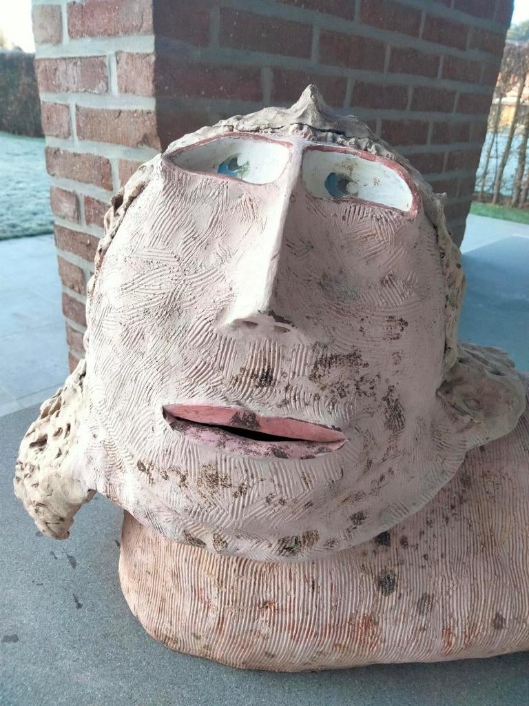 curiosa Kunst keramiek kunstwerk Meerman uniek volkskunst, Ophalen