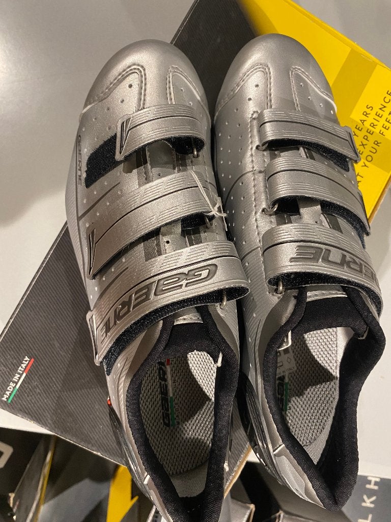 raceschoen Gaerne G.Record Silver fiber sole maat 42, Fietsen en Brommers, Dames, Schoenen, Nieuw, Overige maten