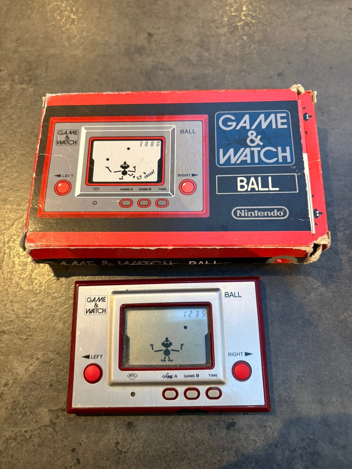 nintendo game&watch ball in goede werkende staat, Ophalen of Verzenden, Zo goed als nieuw