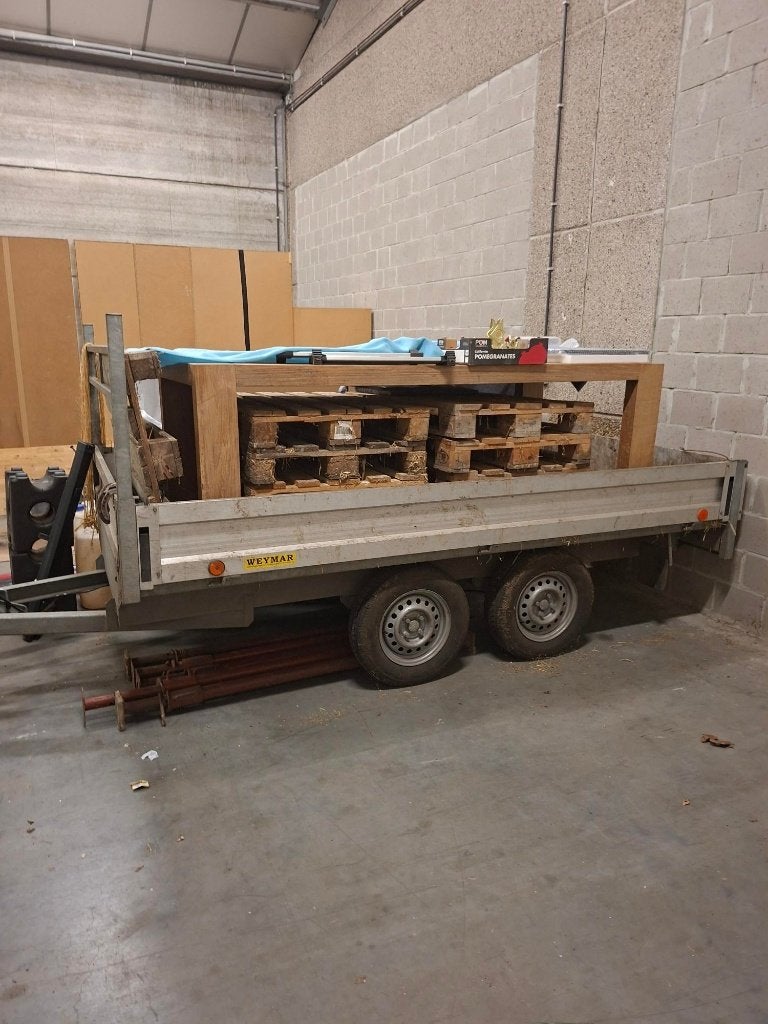 aanhangwagen 2 ton, nog ingeschreven, Auto diversen, Ophalen