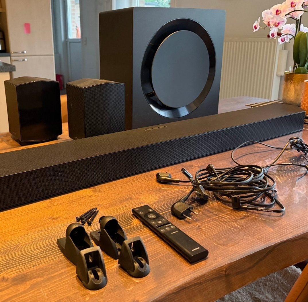 Samsung HWQ990B topmodel soundbar, Enlèvement, Comme neuf