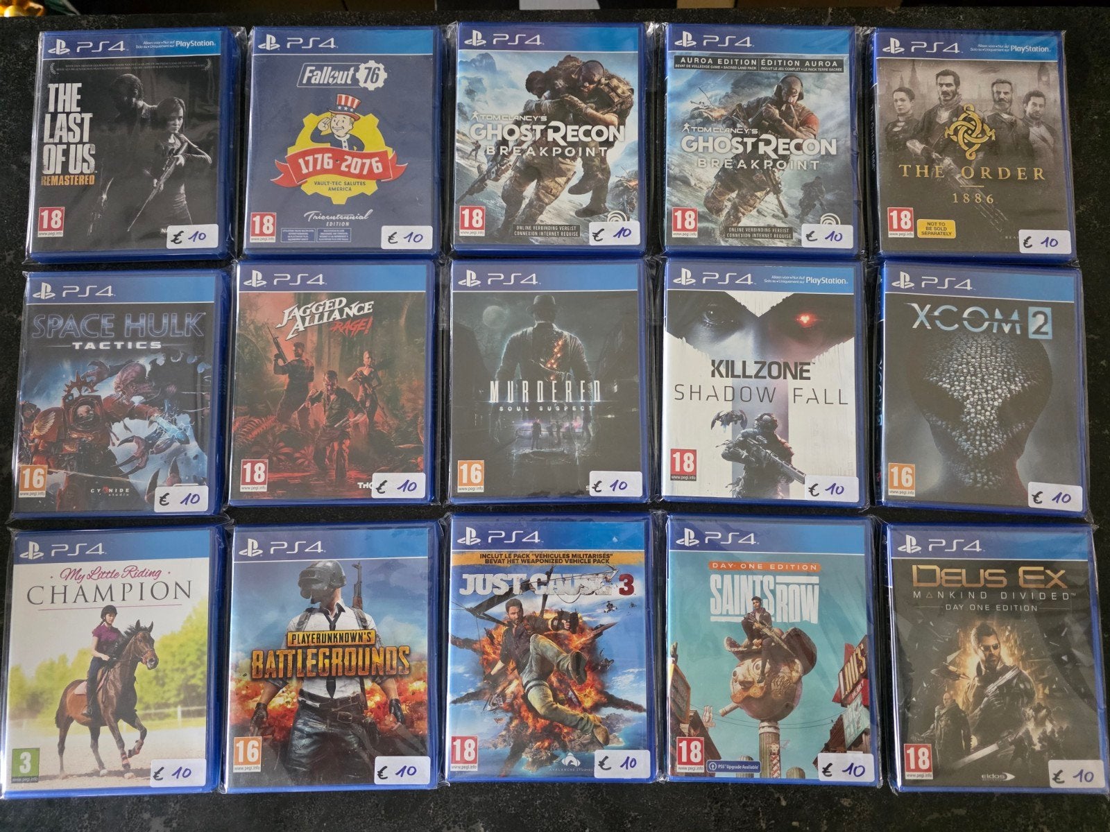 PS4 games van 10 euro per stuk, Ophalen of Verzenden