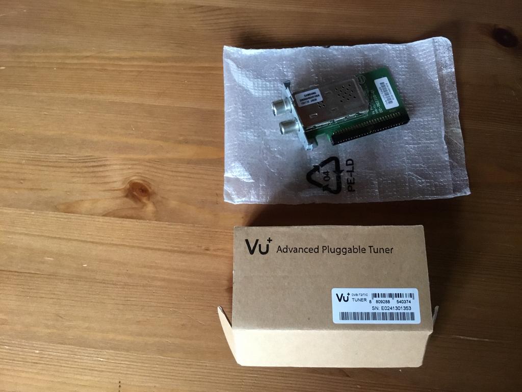 Vu+ DVB-T2/T/C kabeltuner, Verzenden, Zo goed als nieuw