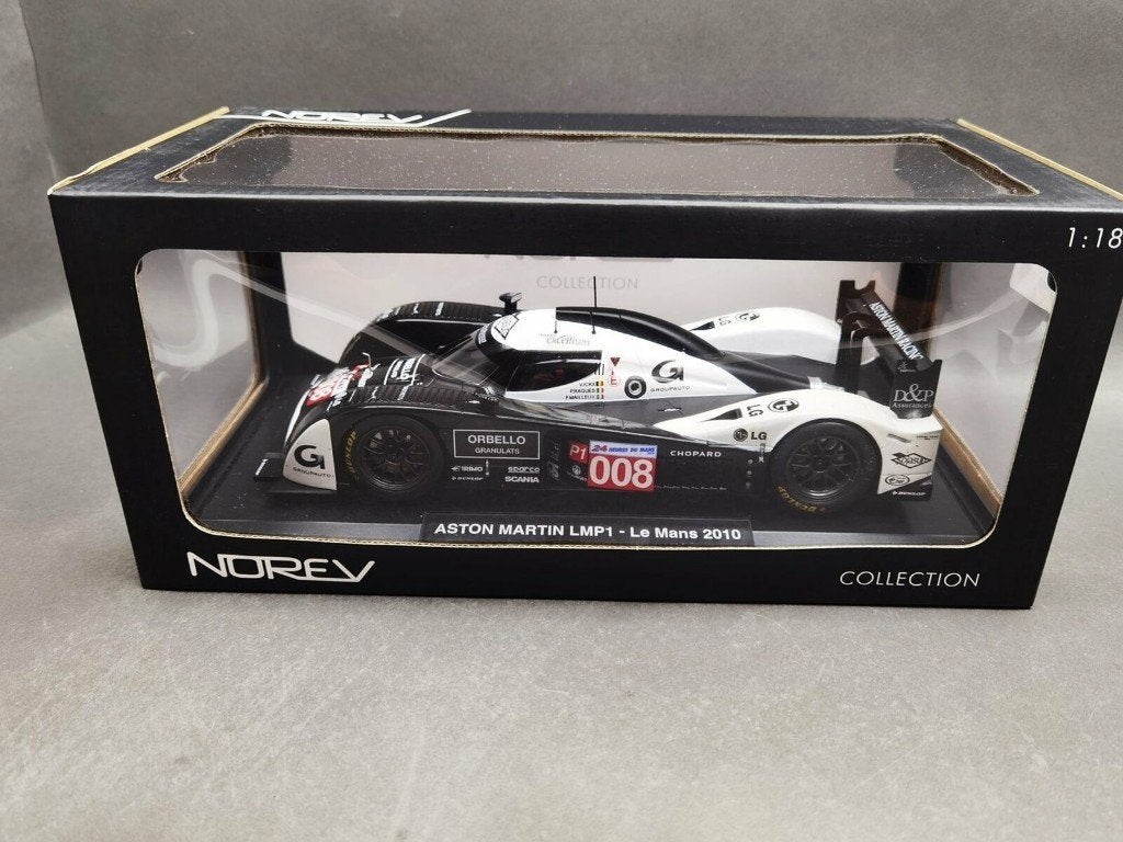 ASTON MARTIN LMP1 Le Mans 2010 #008 1/18 NOREV NEUVE+ BOITE, Hobby & Loisirs créatifs, Voitures miniatures | 1:18, Enlèvement ou Envoi