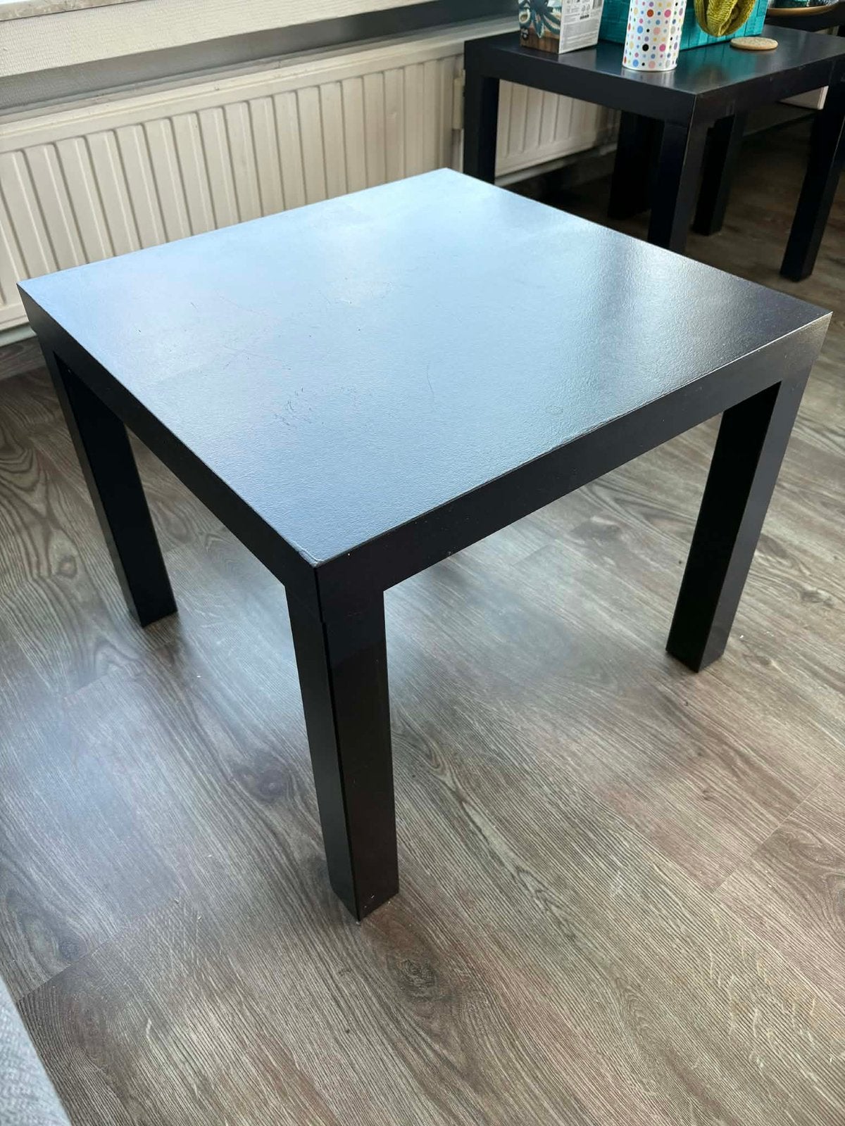 2 ikea-tafeltjes, Ophalen, Gebruikt, Vierkant