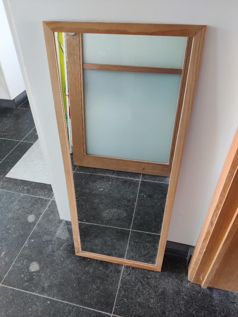 Spiegel, Ophalen, Minder dan 50 cm, Zo goed als nieuw, Minder dan 100 cm
