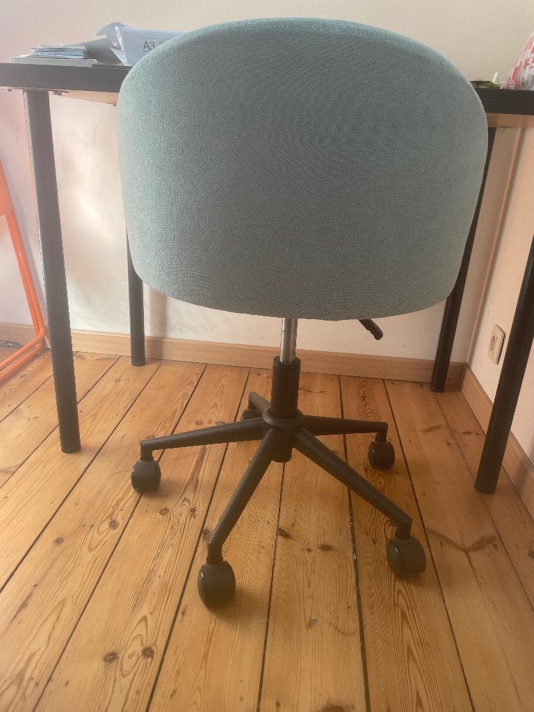 HOMCOM blauwe bureaustoel - Zeer goede staat, Ophalen, Zo goed als nieuw, Blauw, Bureaustoel