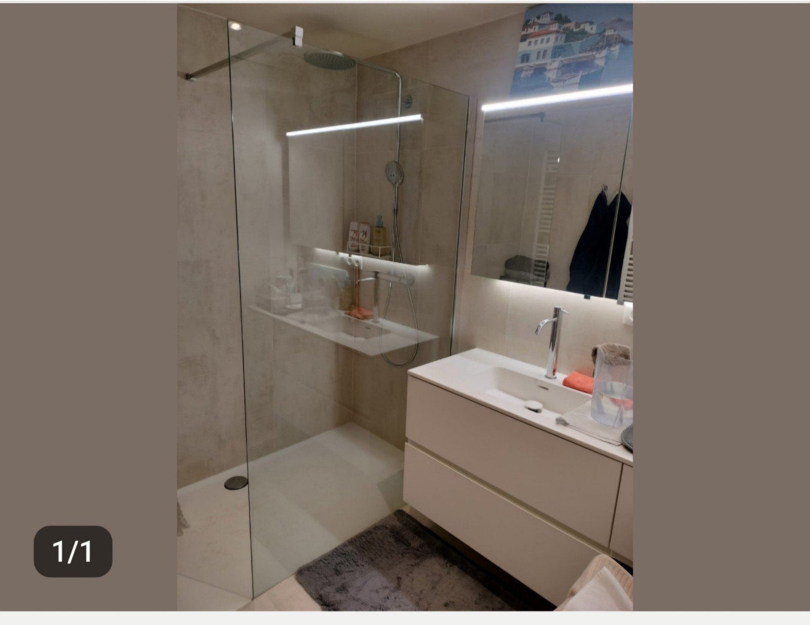 paroi de douche, Bricolage & Construction, Enlèvement, Douche