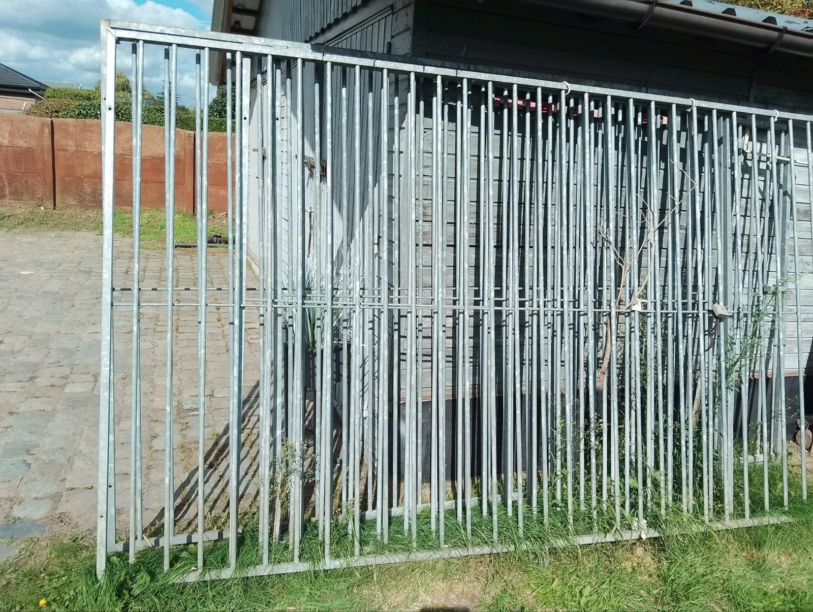 hondenren gegalvaniseerd 2m x 3m, Dieren en Toebehoren, Ophalen, Hondenkennel, 100 cm of meer, 110 cm of meer