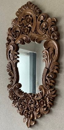 Vintage spiegel, Huis en Inrichting, Woonaccessoires | Kransen, Ophalen, Zo goed als nieuw