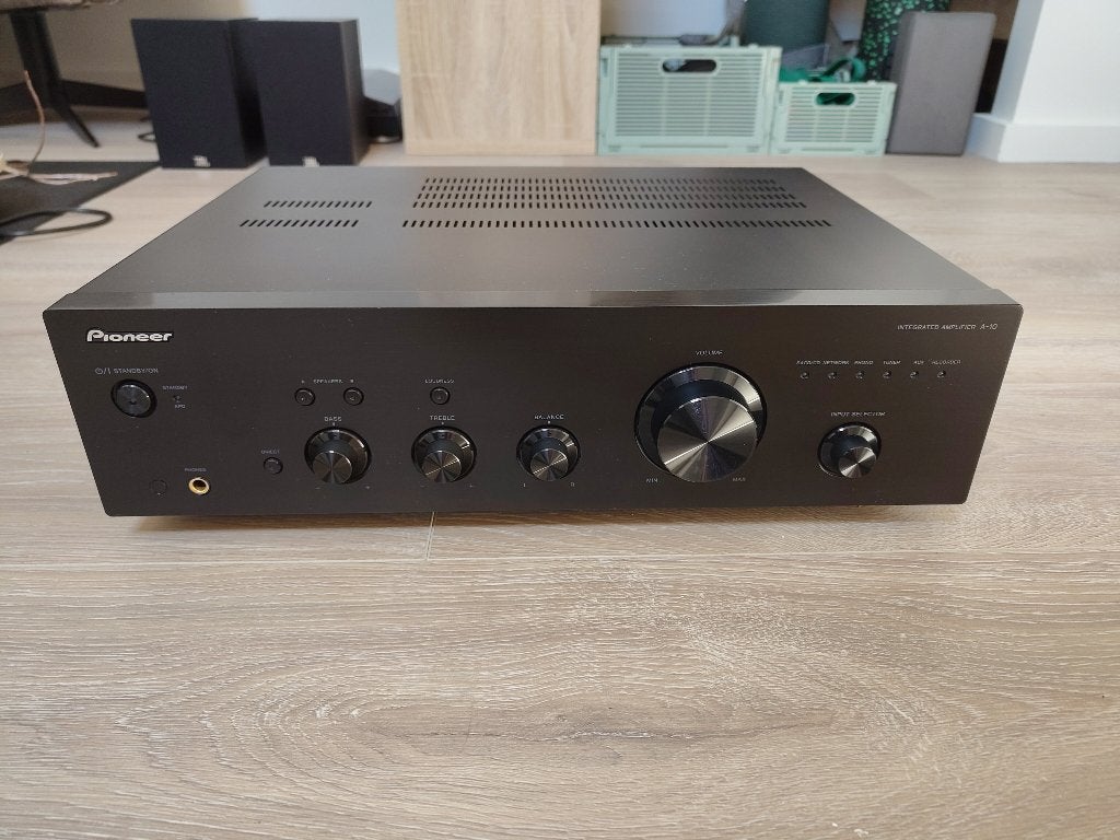 Pioneer A-10 versterker, TV, Hi-fi & Vidéo, Amplificateurs & Ampli-syntoniseurs, 60 à 120 watts, Comme neuf, Enlèvement, Stéréo