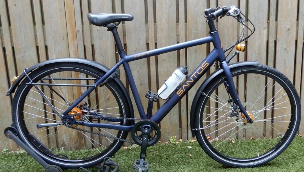 Santos Travelmaster 3+ 53 Cm Rohloff+XT Schijfremmen+Son, Versnellingen, Zo goed als nieuw, 53 tot 57 cm, Ophalen