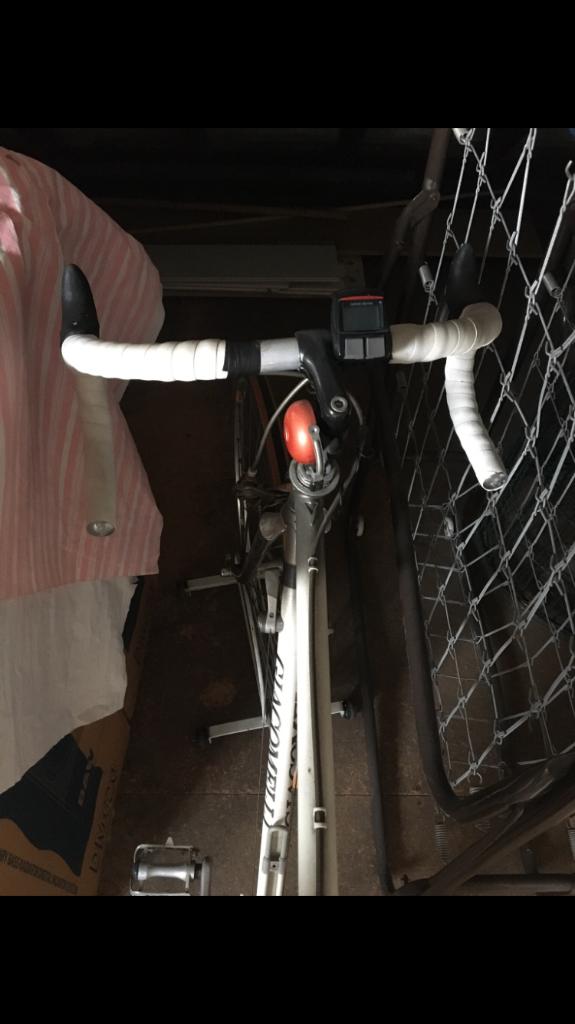 Vélo de course blanc Giacomelli, Vélos & Vélomoteurs, Enlèvement ou Envoi, Utilisé, Autres marques