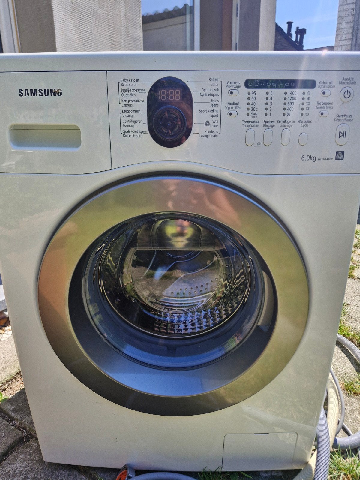 wasmachine, Ophalen