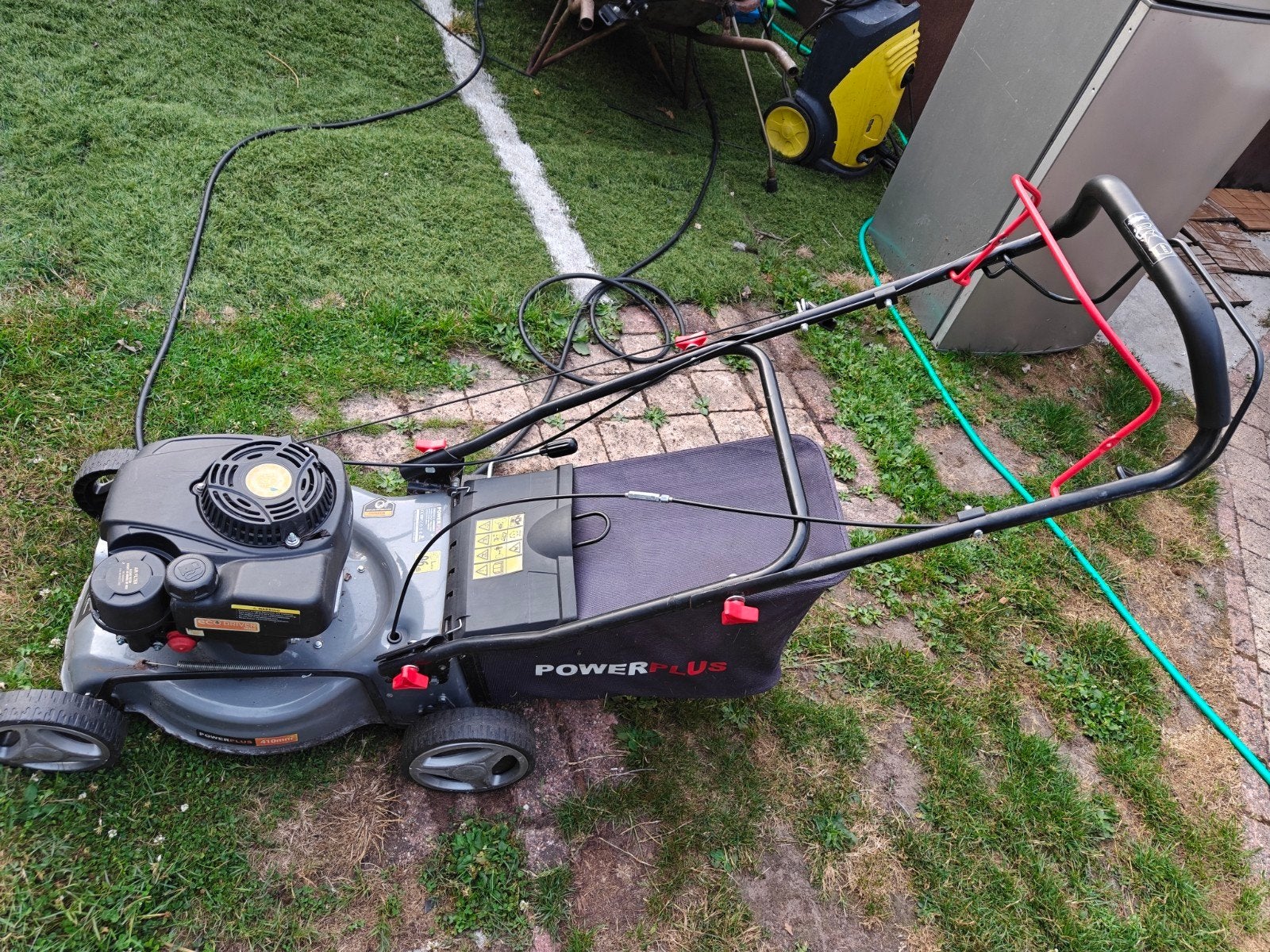 grasmaaier zelf trekkend benzine, Tuin en Terras, Ophalen