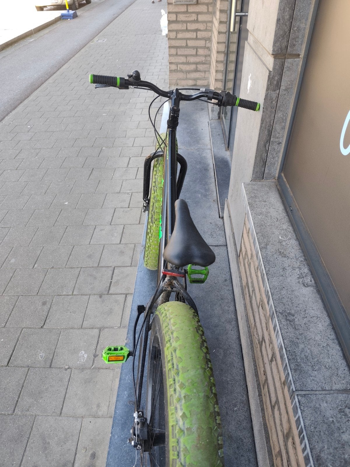 Fatbike medium, Enlèvement