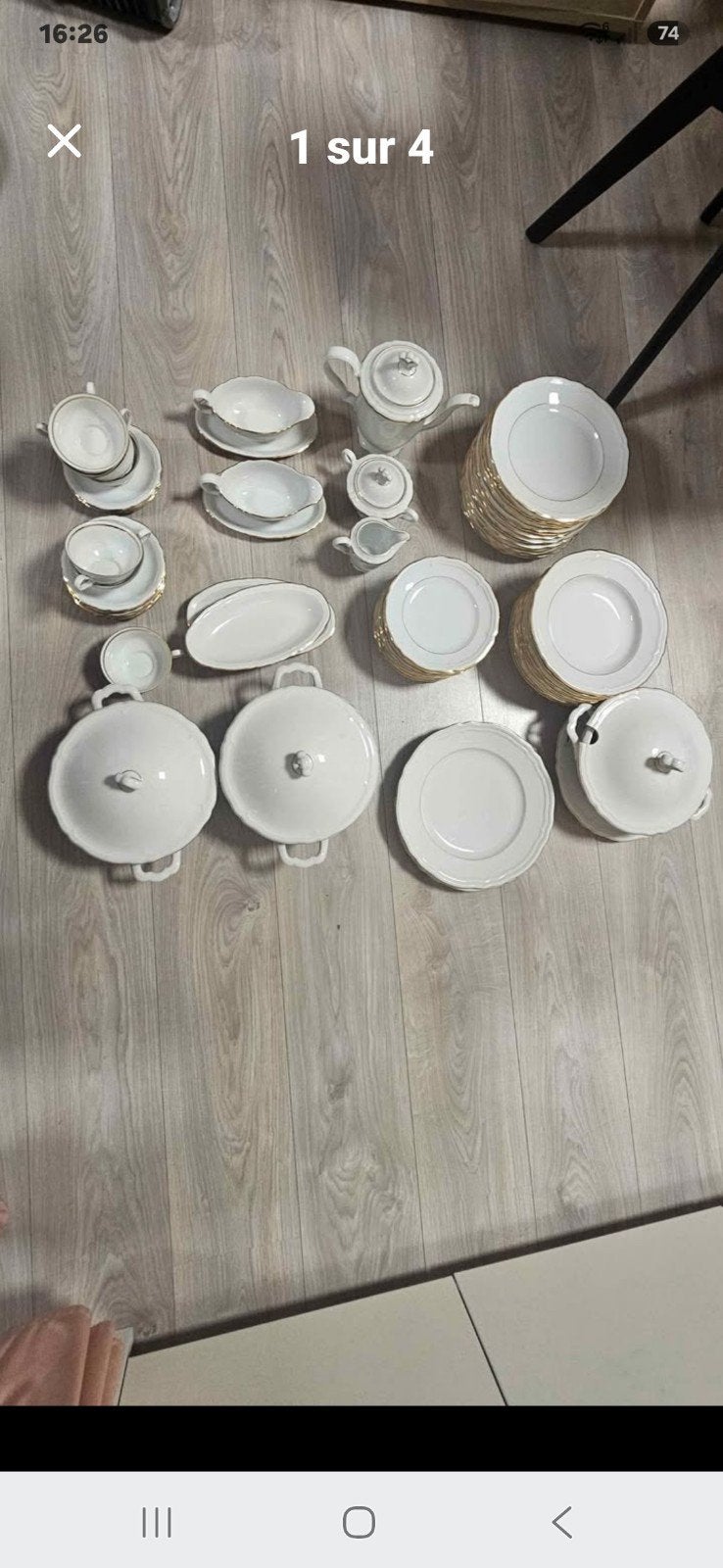 service de table vintage Marie louise seltmann weiden, Enlèvement
