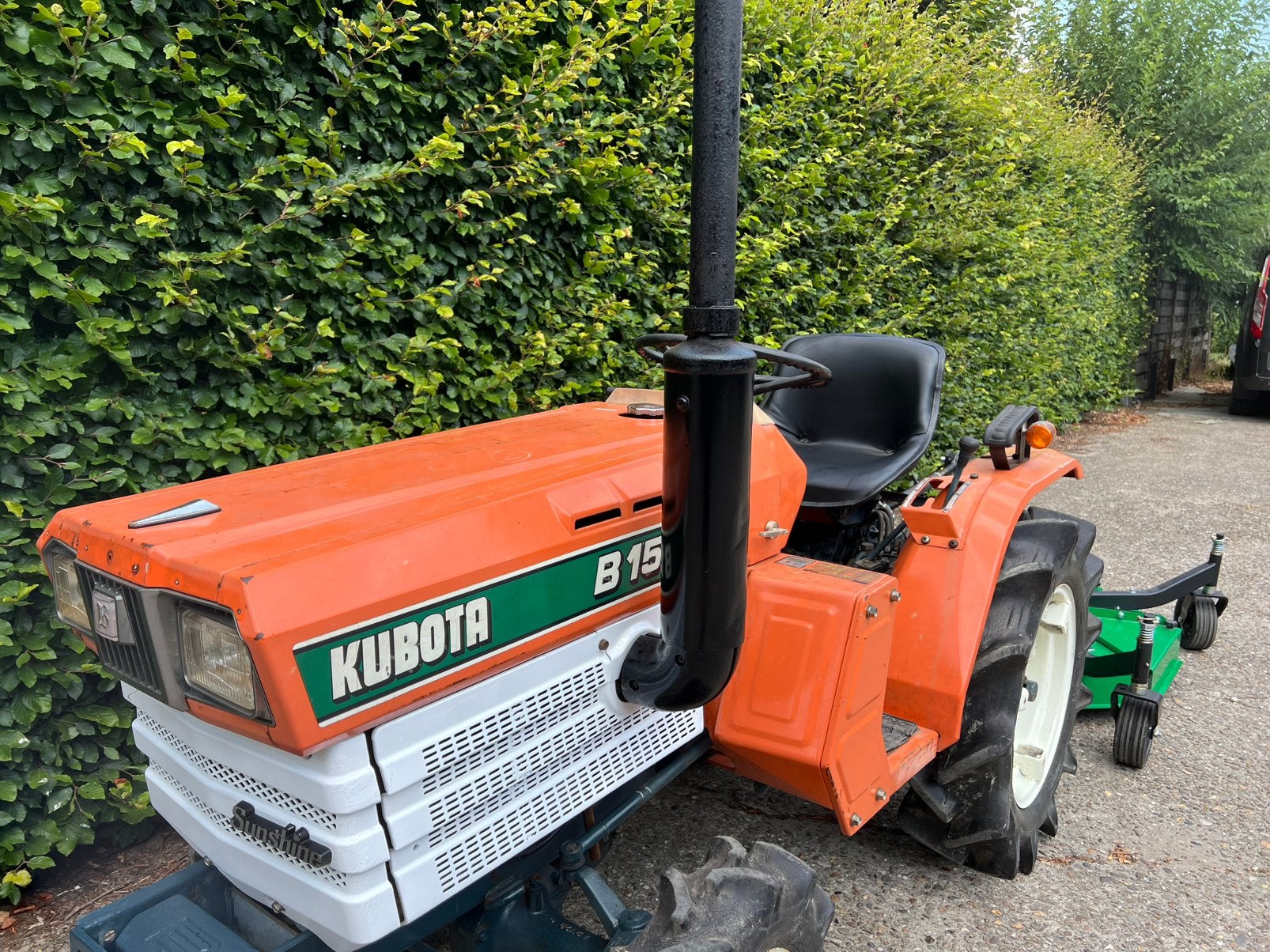 Kubota minitractor inclusief Cirkelmaaier|4x4|17PK|Geen. BTW, Ophalen