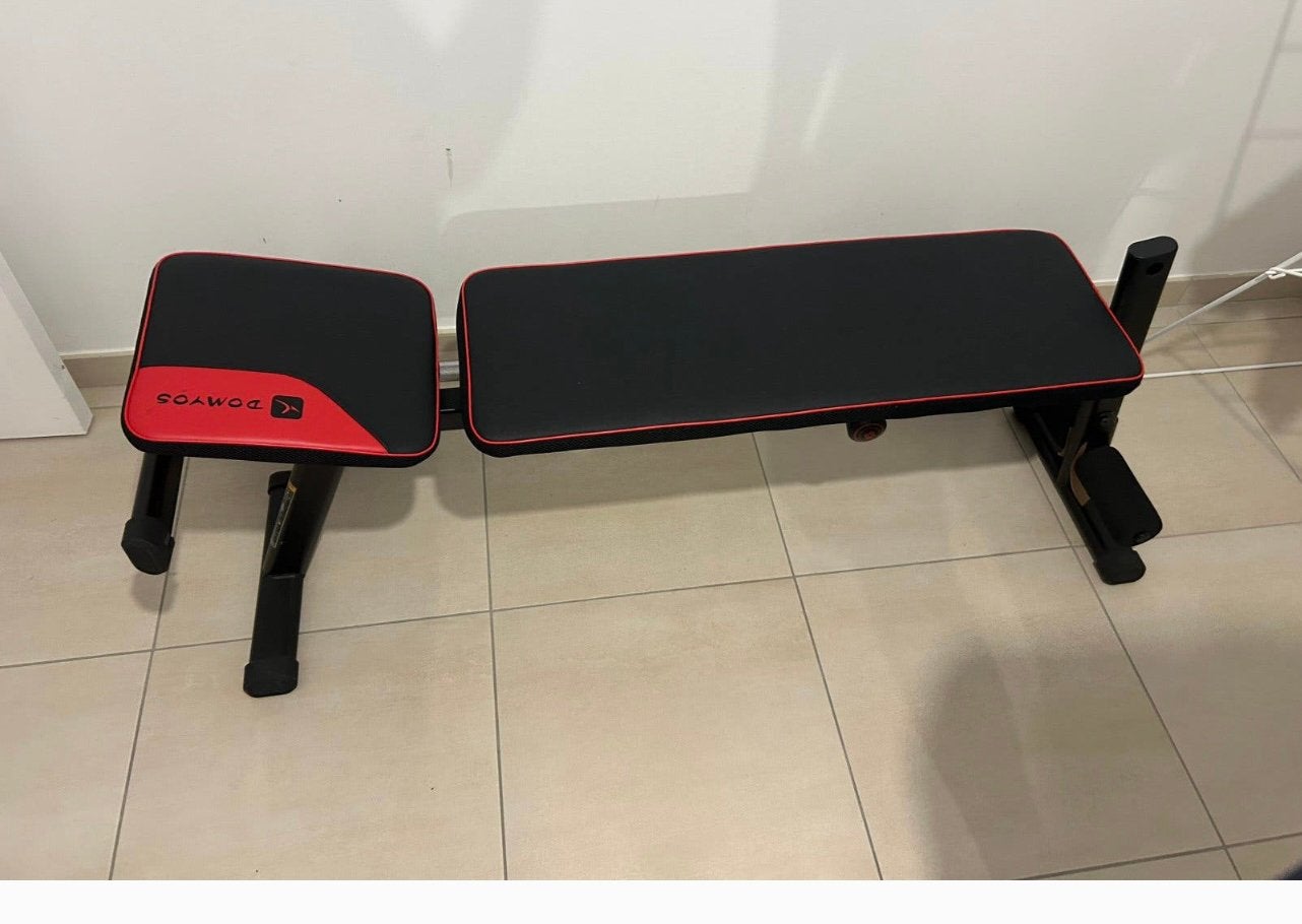 Banc de musculation, Sports & Fitness, Enlèvement, Comme neuf, Haltère