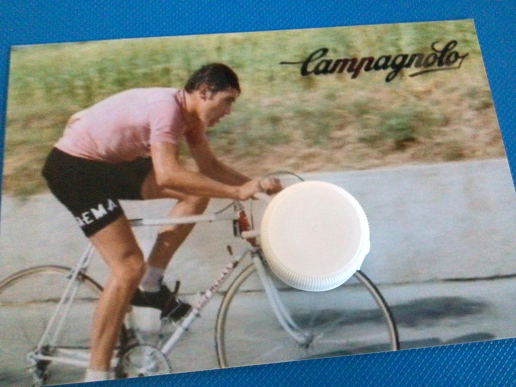 wielerfoto giro team faema  eddy merckx, Verzenden, Zo goed als nieuw