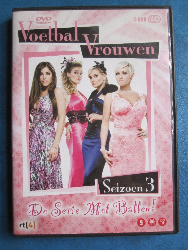 Voetbal Vrouwen - Seizoen 3 (2009) 3 disc, Cd's en Dvd's, Zo goed als nieuw, Seizoen 3, Drama, Vanaf 9 jaar