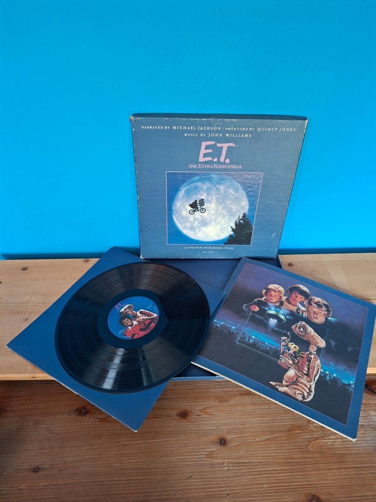 Michael Jackson - L'histoire d'E.T. Vinyle LP, CD & DVD, Vinyles | Pop, Enlèvement