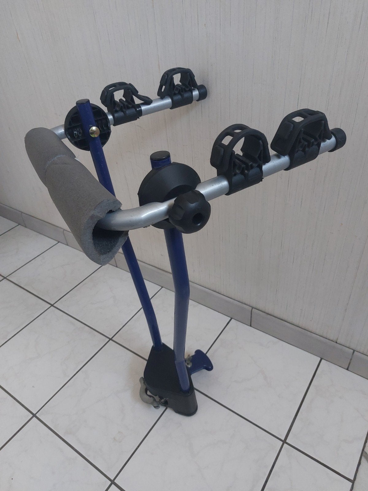 Porte vélo sur remorque, Enlèvement