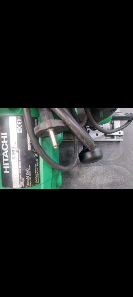 Scie Bois 230 portative C9U Hitachi, Enlèvement, Comme neuf, Scie circulaire, Hitachi