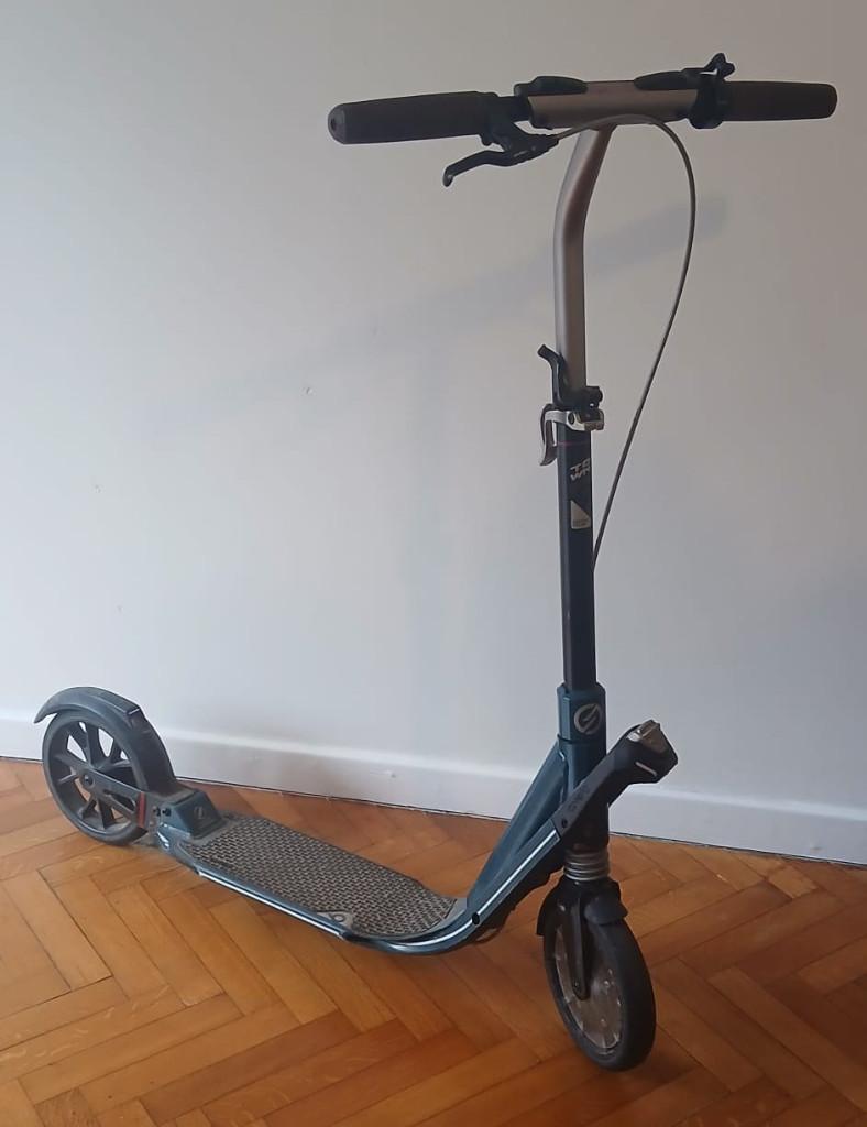 Scooter voor volwassenen - OXELO easyfold „town 9”, Ophalen of Verzenden, Gebruikt, Oxelo Decathlon