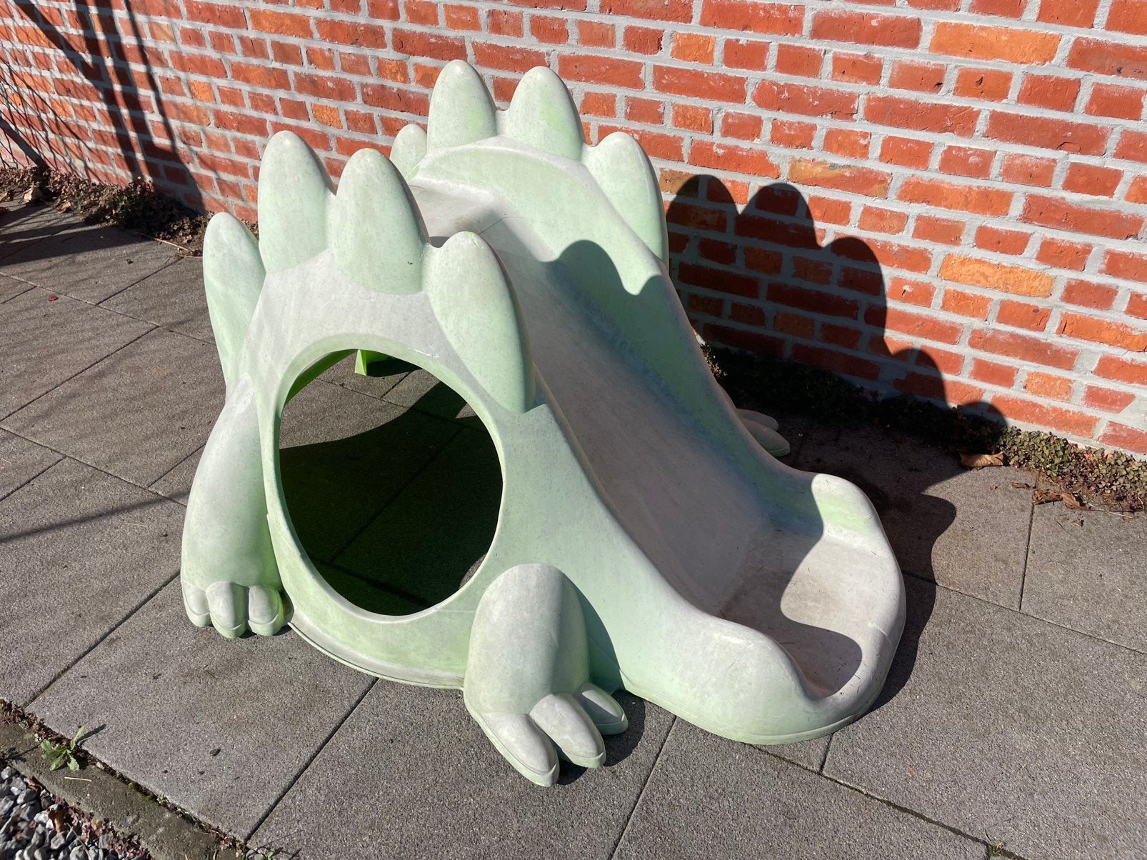 Gratis dino glijbaan voor de kleinsten, Ophalen, Gebruikt, Glijbaan