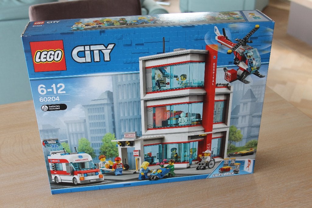 LEGO City 60204 Ziekenhuis, Kinderen en Baby's, City, Lego, Nieuw, Ophalen of Verzenden