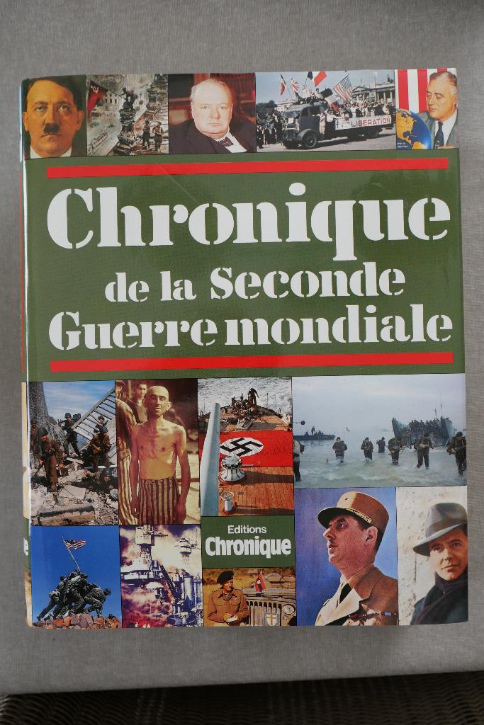 Chronique de la Seconde Guerre mondiale, Livres, Enlèvement, Deuxième Guerre mondiale, Comme neuf, Général